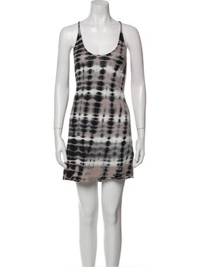 Zadig & Voltaire Linen Blend Knit Tie Dye Mini Dress Medium - Like New